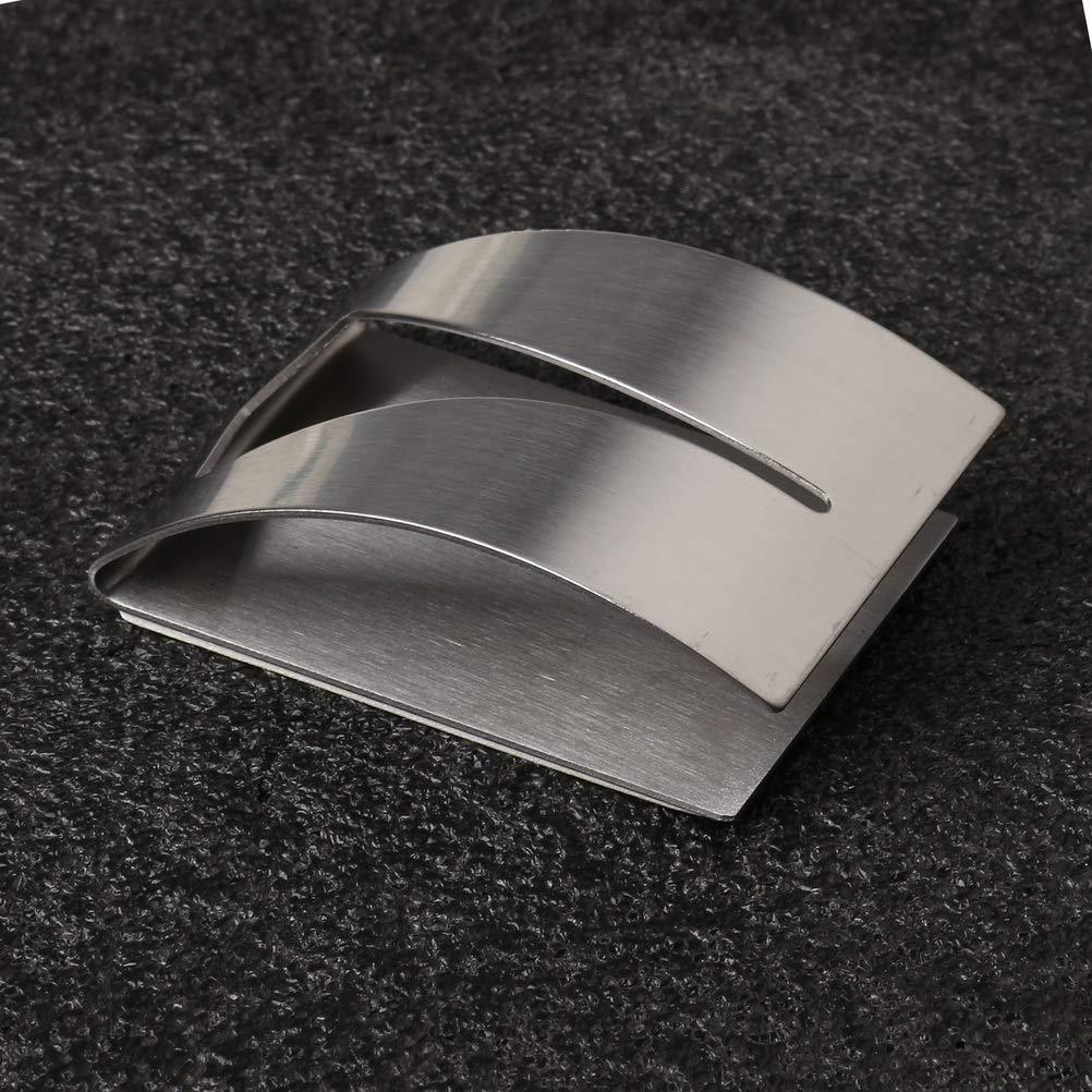 Durable Stainless Steel No-Punch Single Door Hook for Towels & Clothes