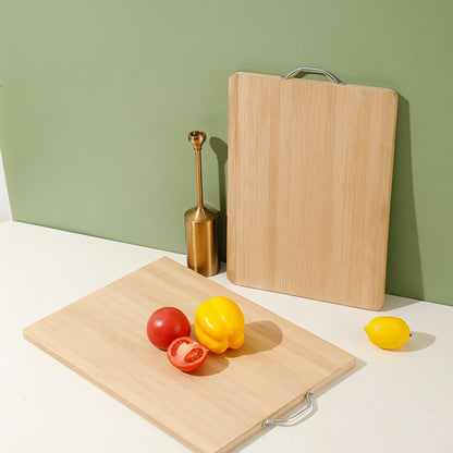 Double-Sided Bamboo Cutting Board, Thick Large Light Panel for Kitchen