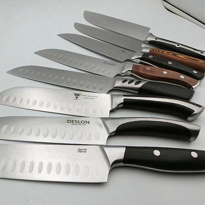 Ultra-Sharp Stainless Steel Chef Knife for Versatile Kitchen Cutting Tasks