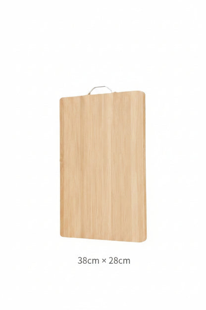 Double-Sided Bamboo Cutting Board, Thick Large Light Panel for Kitchen