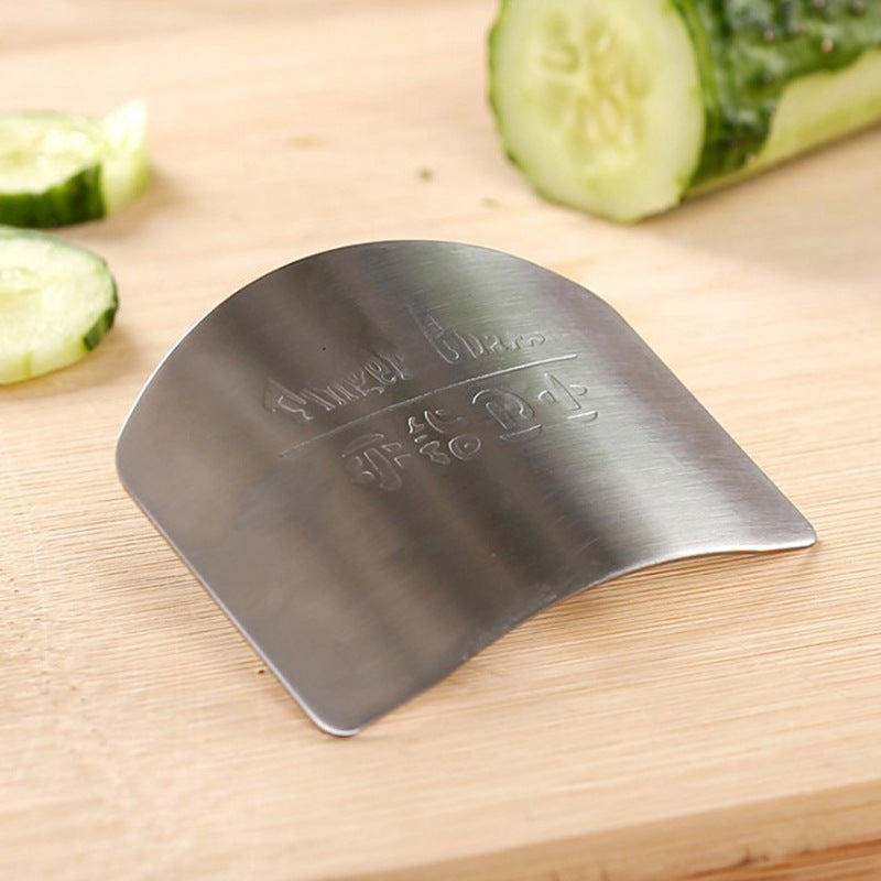 Premium Stainless Steel Finger Guard for Kitchen Safety - Slicing & Dicing Protector
