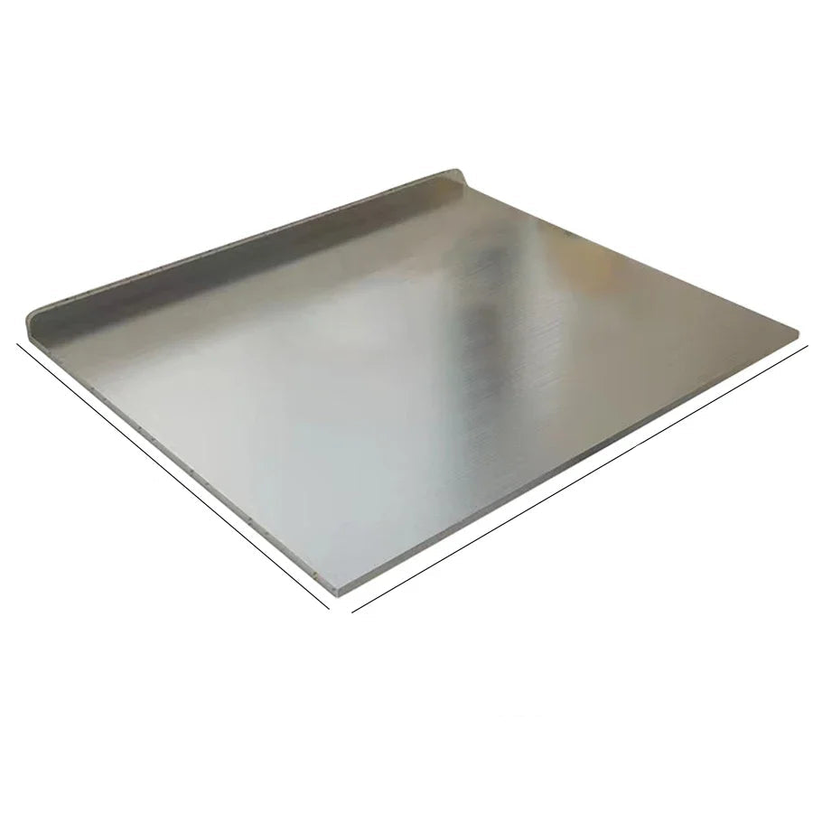 Space-Saving L-Shaped Folding Stainless Steel Chopping Board for Modern Kitchens