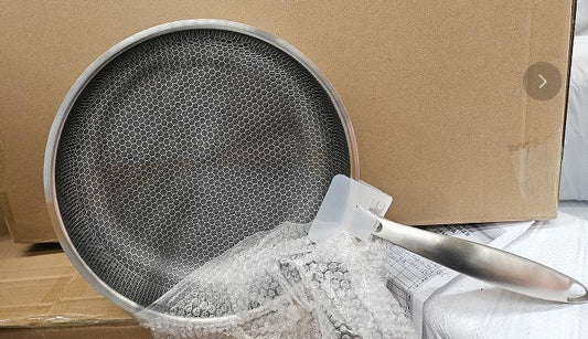 Tri-Ply Stainless Steel Non-Stick Frying Pan