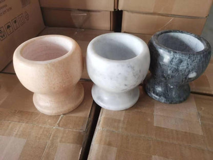 Marble Mortar and Pestle Set