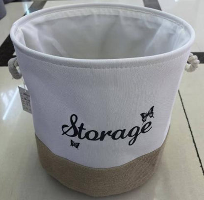 Round Laundry basket with handle