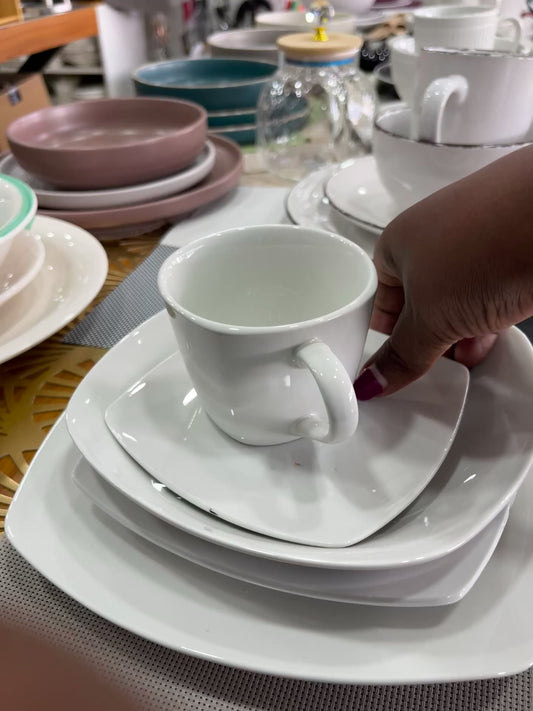 Square Porcelain 20 PCS
